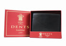 Dents Wallet Black / Claret 5201.