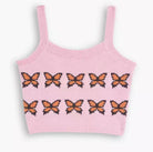 Levi’s Heaven Sweater Tank Butterflies Pink.